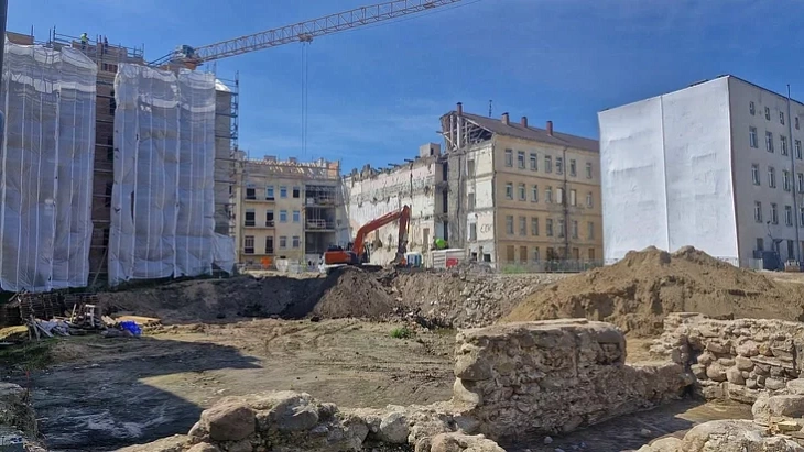 Raskopki na vulicy Mastavoj (Tilto) u Viĺni