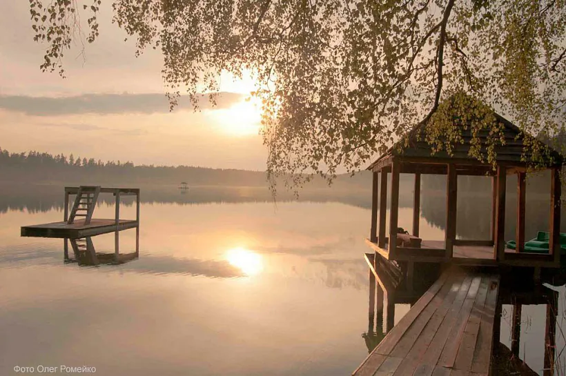 Hrumbiniencki pliaž na Blakitnych aziorach