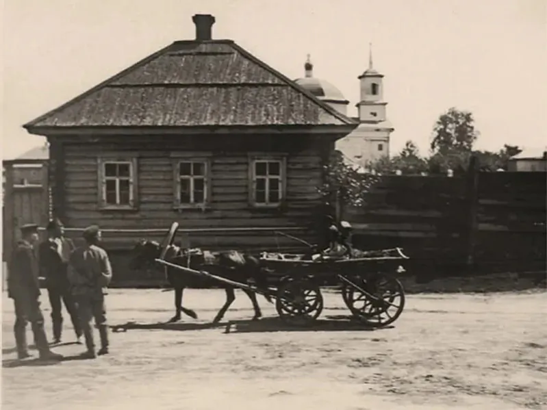 Typovy krajavid miastečka Chocimsk pačatku ХХ stahoddzia