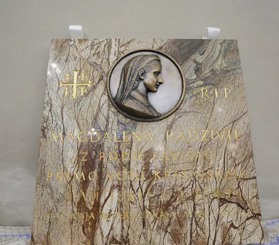 Pamiatnaja šyĺda pa Mahdalienie Radzivil Pamiatnaja šyĺda pa Mahdalienie Radzivil