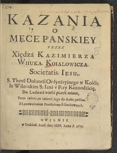 «Kazańni ab Pakutach Pana» Kajaloviča