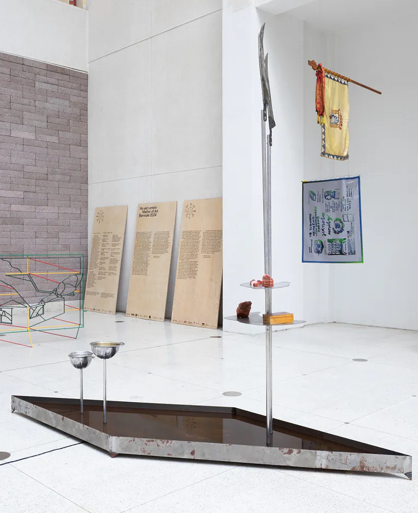 Uładzimir Hramovič. «Ludzi soli» na bijenale «Matter of Art»