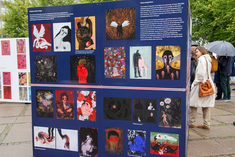 беларуская выстава ў Капенгагене 09