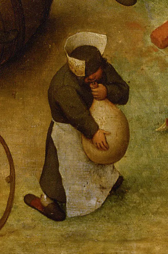 Kapšuk z karciny Brejhielia Kapšuk z karciny Brejhielia