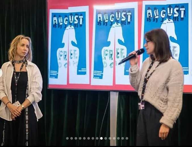 Prezientacyja fiĺmaŭ na stadyi vytvorčasci na Jeŭrapiejskim kinarynku padčas «Bierlinalie»