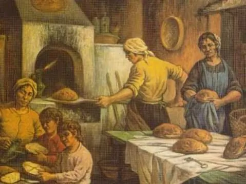 Vypiečka pirahoŭ žančynami