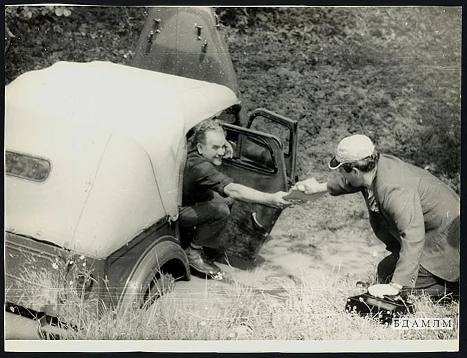 Alieś Adamovič i Janka Bryĺ Alieś Adamovič i Janka Bryĺ
