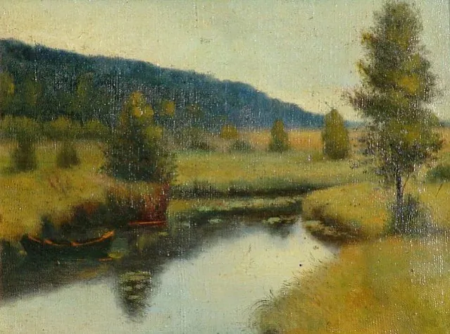 Uladzislaŭ Halubok. «Raka Cnianka», 1927