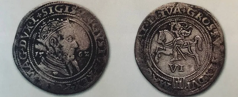 (5) Шэсць грошаў - шастак - Жыгімонта Аўгуста з Пагоняй і Калюмнамі.jpg (5) Шэсць грошаў - шастак - Жыгімонта Аўгуста з Пагоняй і Калюмнамі.jpg