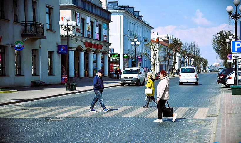 Baranavičy, vulica Savieckaja