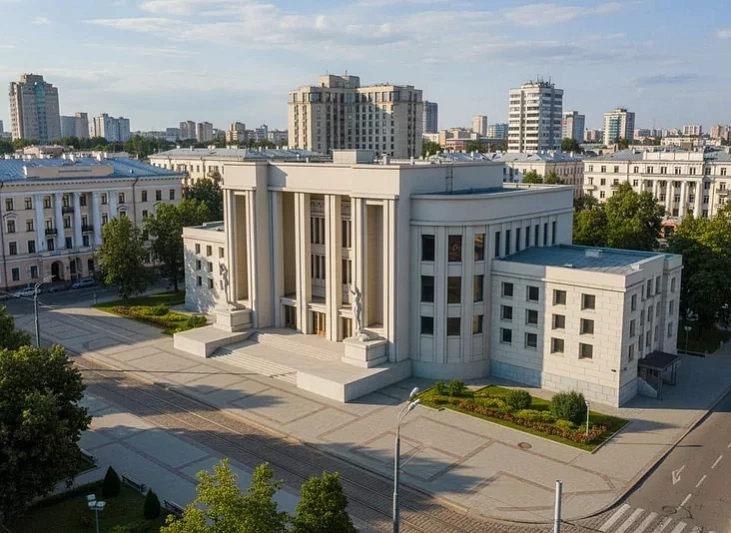 Budynak lazniaŭ z basiejnami