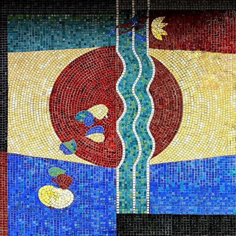 Mazaiki ŭ Navapolacku Mazaiki ŭ Navapolacku