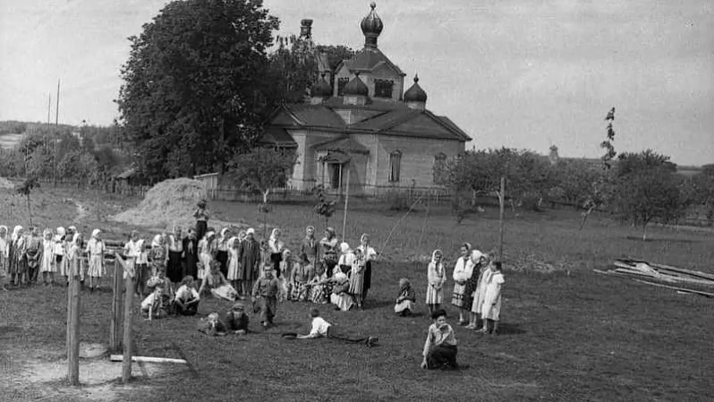 Vyhliad carkvy ŭ saviecki čas Vyhliad carkvy ŭ saviecki čas