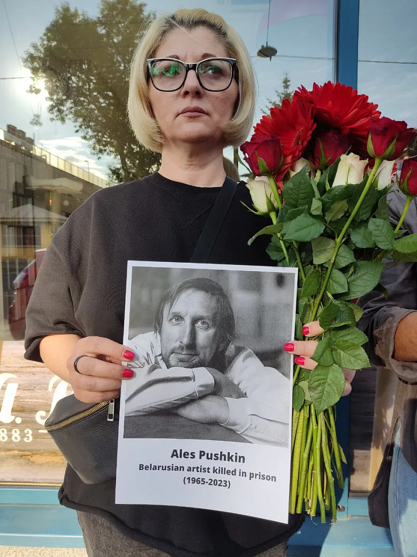 05 Акцыя памяці Алеся Пушкіна ў Вільні