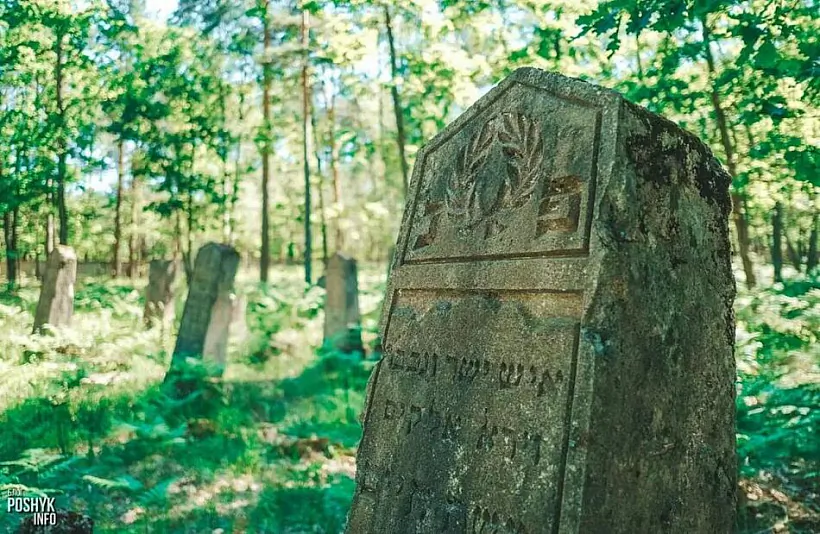 Staražytnyja habrejskija mohilki ŭ vioscy Lienin Staražytnyja habrejskija mohilki ŭ vioscy Lienin