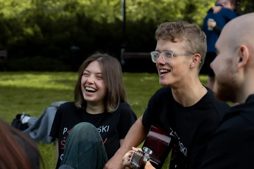 Познаньскі спеўны сход падчас рэпетыцыі 