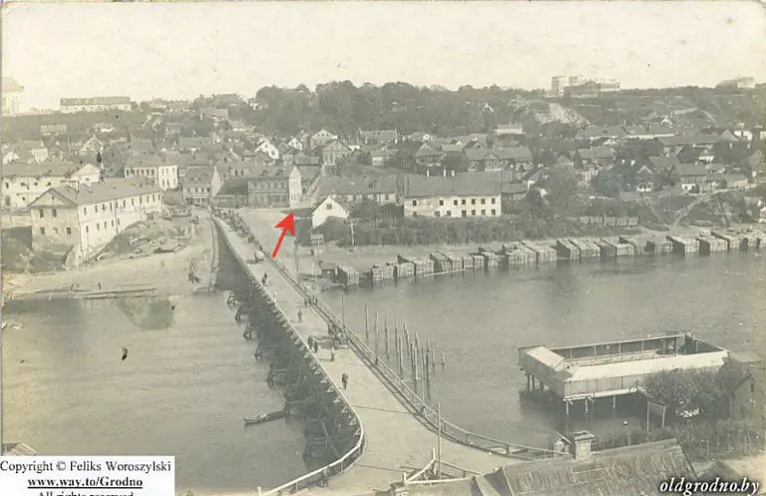 Skryžavannie hrodzienskich vulic, jakija namaliavaŭ Orda Skryžavannie hrodzienskich vulic, jakija namaliavaŭ Orda