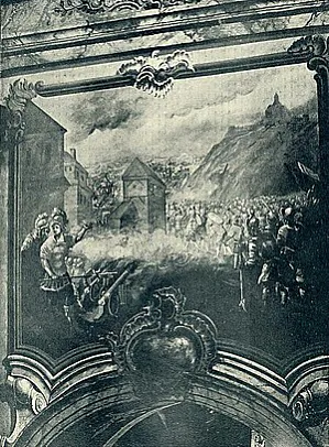 Freski Karmielickaha kasciola: uziaccie maskavitami zamka Freski Karmielickaha kasciola: uziaccie maskavitami zamka