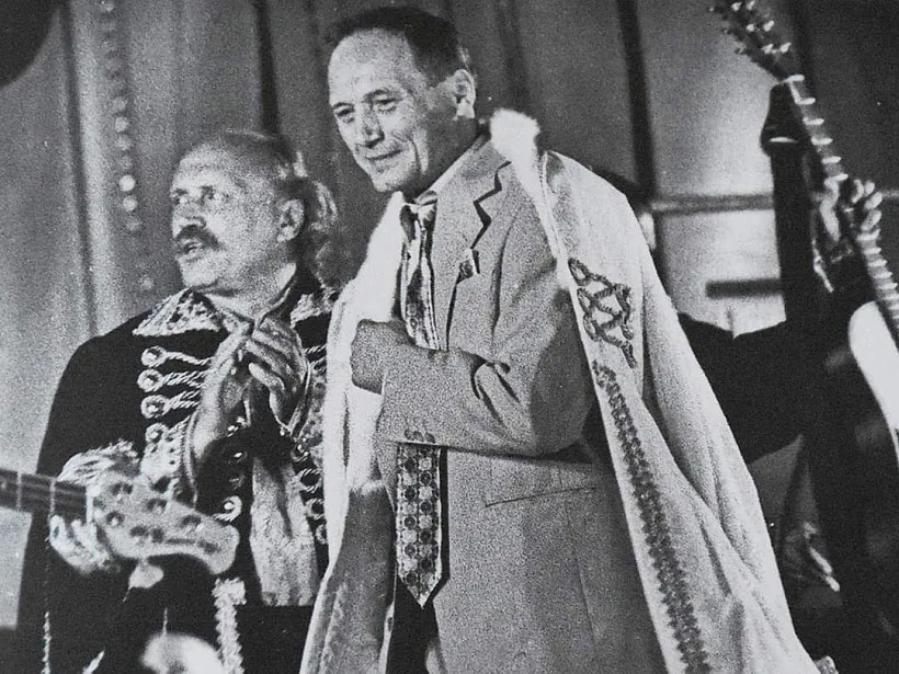 Muzyka Uladzimir Muliavin i paet Uladzimir Niakliajeŭ, 1990-ja hh.