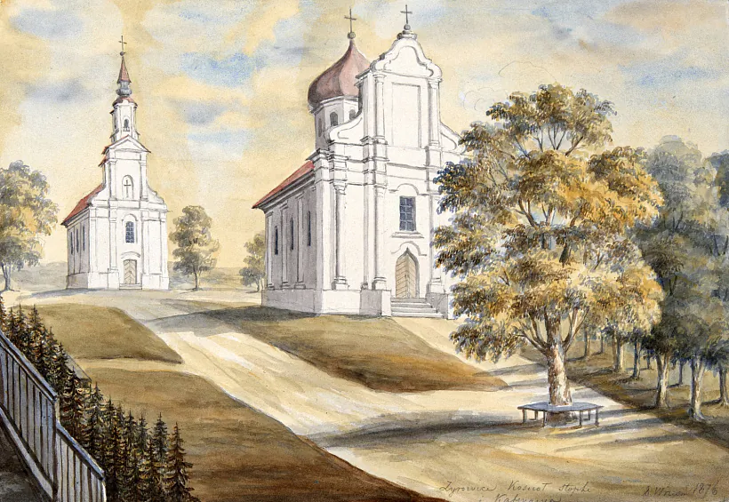 Žyrovičy, maliunak Napalieona Ordy Žyrovičy, maliunak Napalieona Ordy