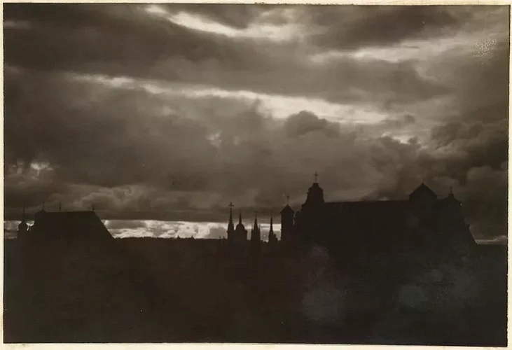 Fotazdymak krajavidu z balkona doma Ruščyca ŭ vilienskim Zareččy Fotazdymak krajavidu z balkona doma Ruščyca ŭ vilienskim Zareččy