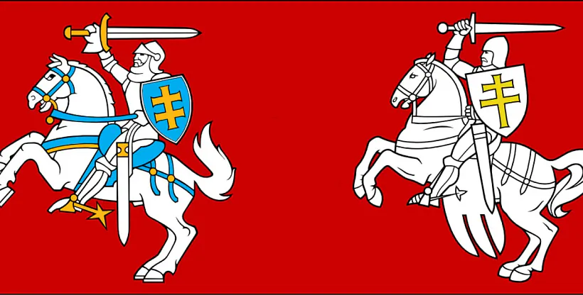 Dzvie viersii hierba «Pahonia»: litoŭskaja i bielaruskaja Dzvie viersii hierba «Pahonia»: litoŭskaja i bielaruskaja