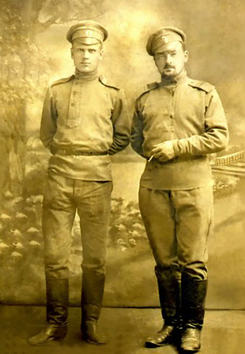 Makar Kraŭcoŭ u armii Makar Kraŭcoŭ u armii