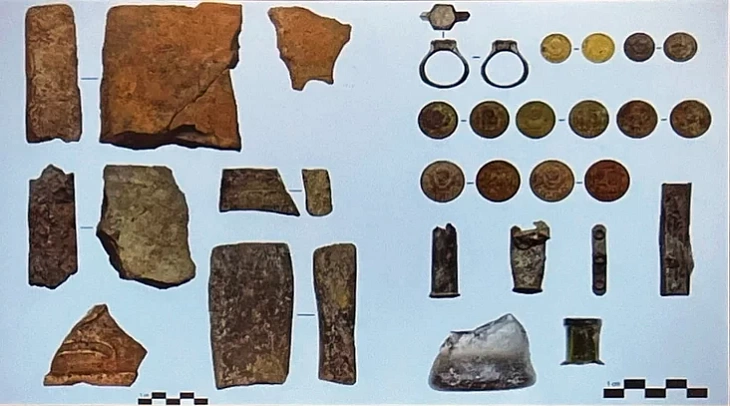 Frahmienty plinfy i inšyja archiealahičnyja znachodki z Zaslaŭja