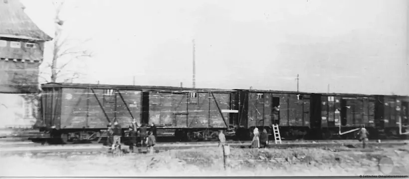 Departacyja žycharoŭ krain Baltyi, sakavik 1949 hoda