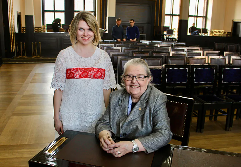 2018. З Івонкай Сурвілай у Празе на ўрачыстасці да БНР100.jpeg