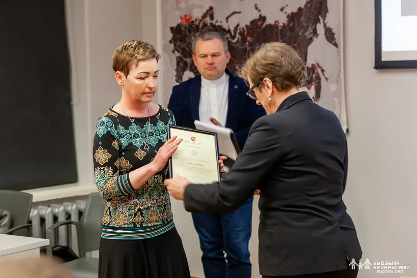 Nina Šydloŭskaja i Liudvika Kardzis