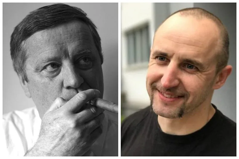 Vaclaŭ Bahdanovič i Alieś Jaŭdacha