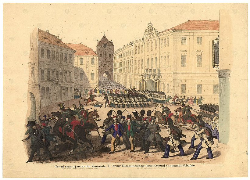 Paŭstannie ŭ Prazie ŭ 1848 h Paŭstannie ŭ Prazie ŭ 1848 h