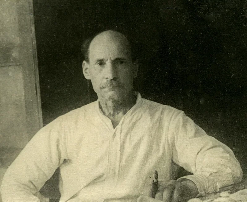  Якуб Колас у Ташкенце, 1942 год. Крыніца: музей Якуба Коласа