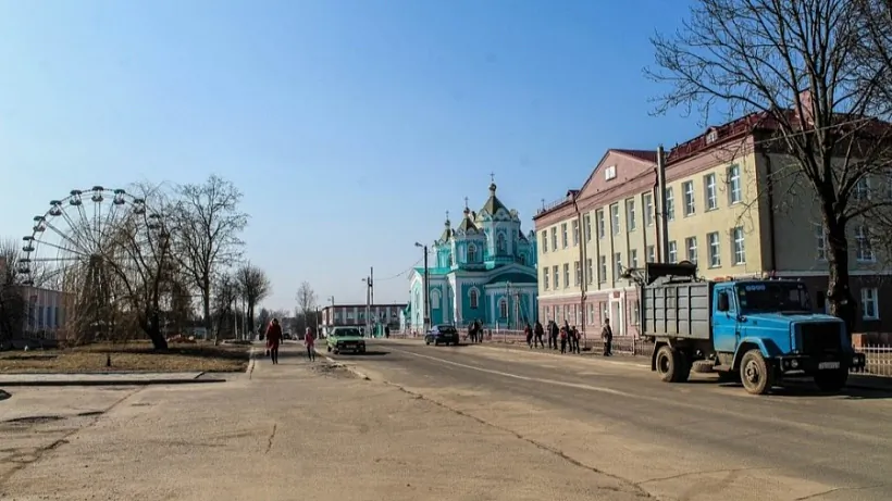 Adna z centralnych vulic sučasnaha Chocimska Adna z centralnych vulic sučasnaha Chocimska