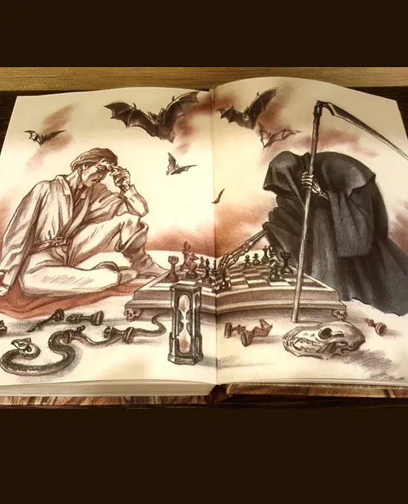 Iliustracyja z knihi «Laddzia Rospačy»