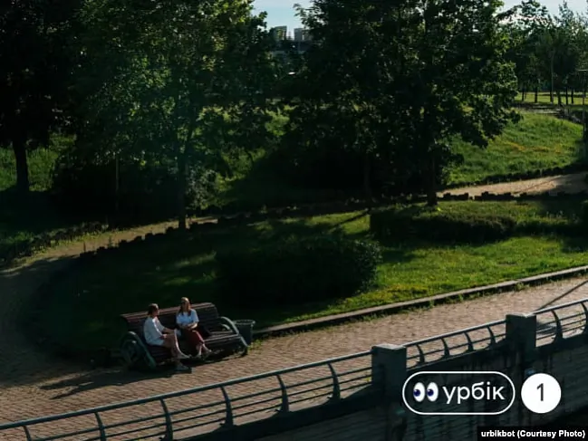 Zialiony ŭčastak u horadzie