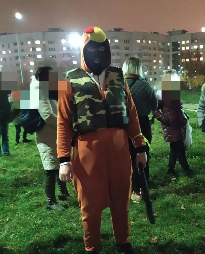 07 Chepieninh na Chełouin 2020 Chełouin u kaściumie HUBAZiK.jpg 07 Chepieninh na Chełouin 2020 Chełouin u kaściumie HUBAZiK.jpg