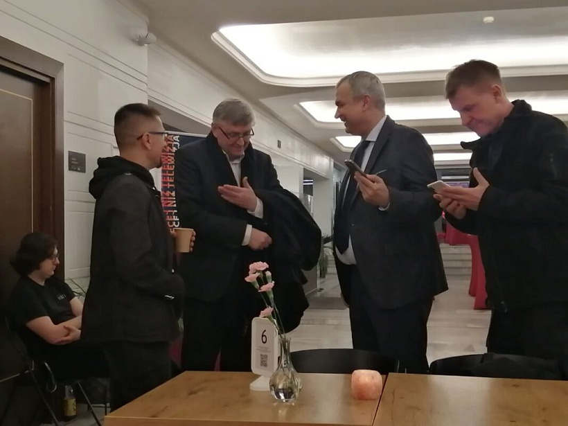 Na adkryćci fiestyvala «Bulbamuvi». Fota: Reform.news. Na adkryćci fiestyvala «Bulbamuvi». Fota: Reform.news.