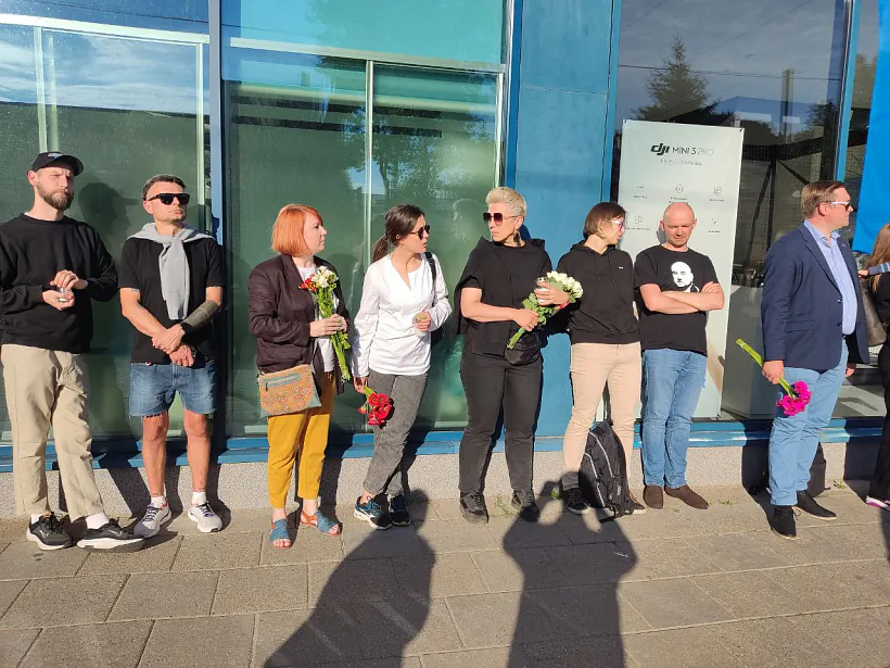 08 Акцыя памяці Алеся Пушкіна ў Вільні