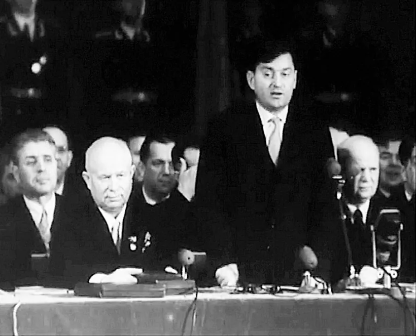 Chruščoŭ u Minsku Chruščoŭ u Minsku