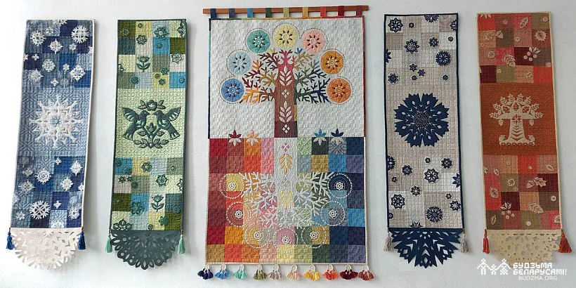 калектыўны праект ад квілт-клуба «Валошкі»