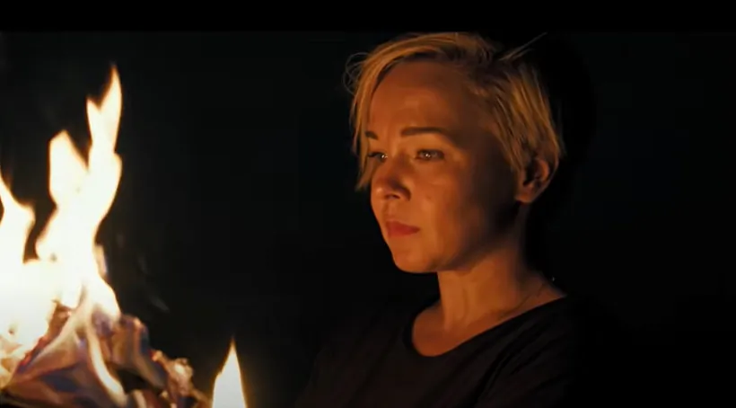 Kadr z fiĺmu «Kuraž»