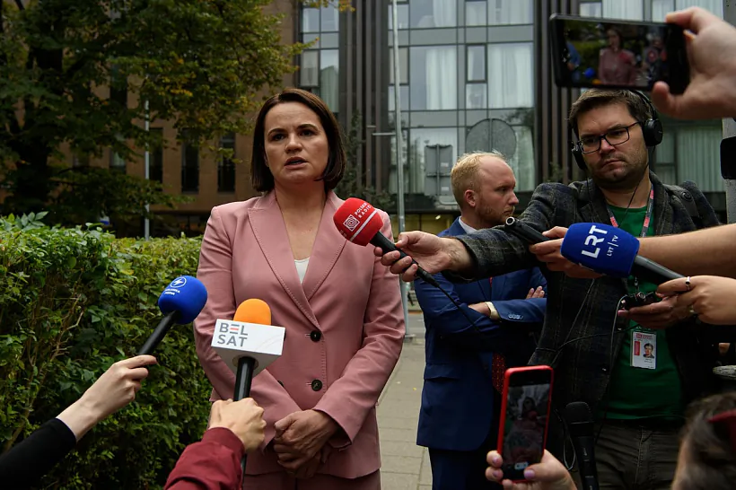 Sviatlana Cichanoŭskaja Sviatlana Cichanoŭskaja