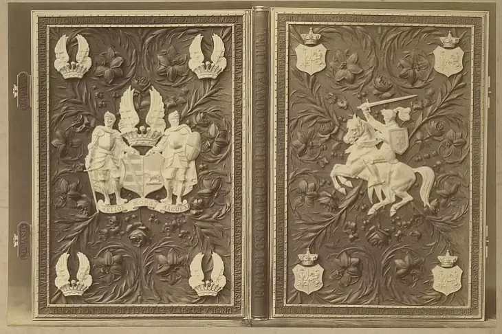 Hieraĺdyčnyja simvaly rodaŭ Pliateraŭ i Sabanskich