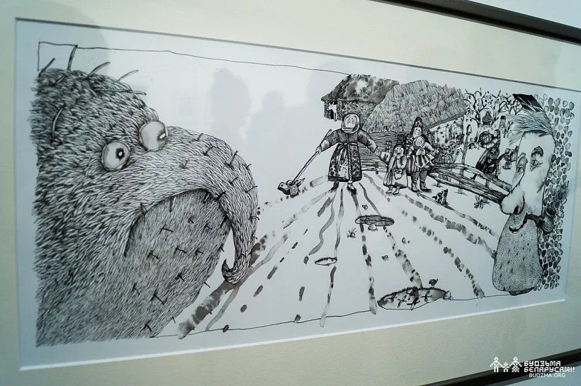 Vystava Kaciaryny Dubovik z nazvaj «Ja praviadu ciabie da ŭzliesku...»