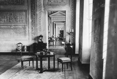 інтэр'еры палаца Валовічаў 1937 03