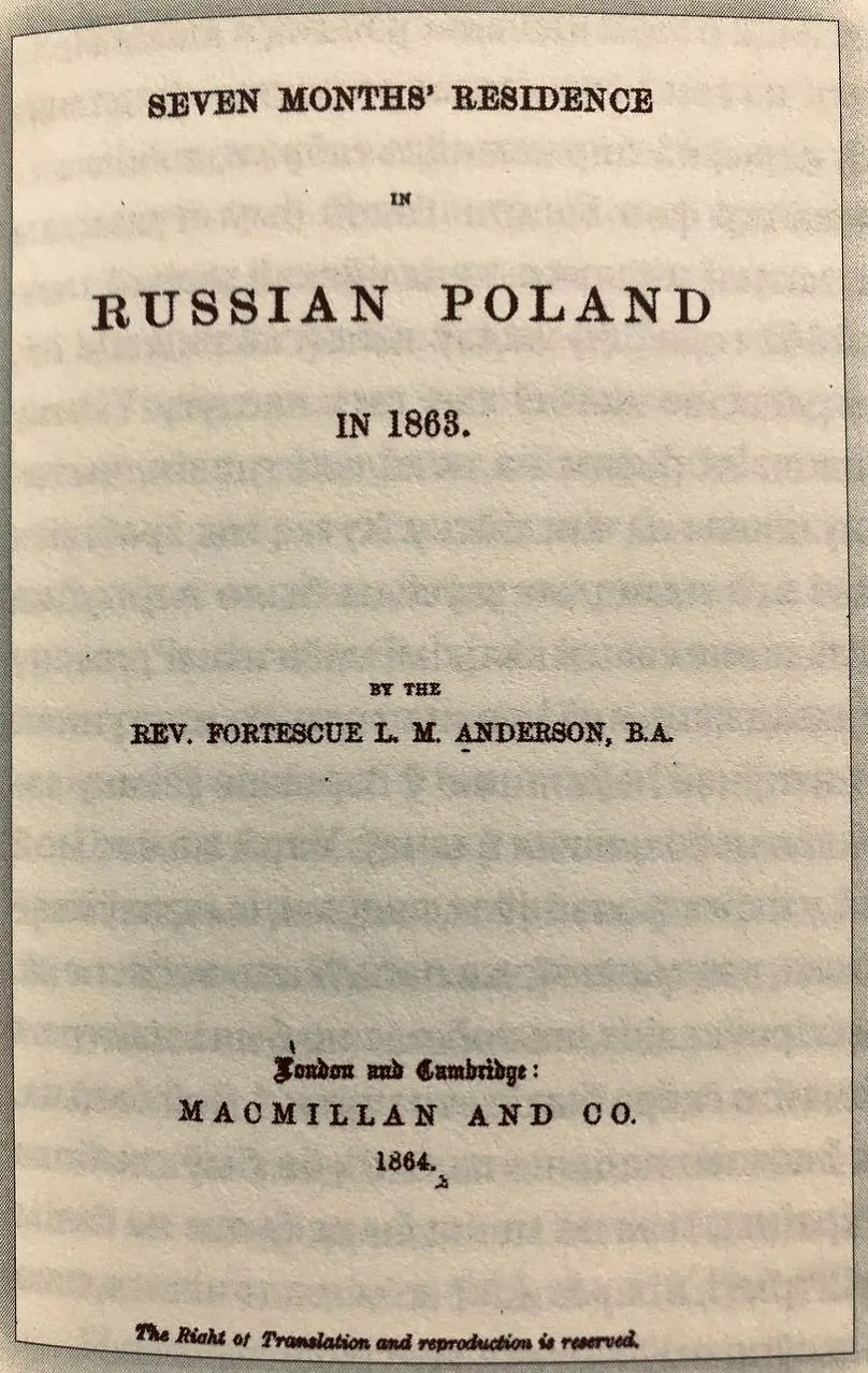 Aryhinaĺnaje vydannie knihi jakaja vyjšla ŭ Londanie ŭ 1864 hodzie