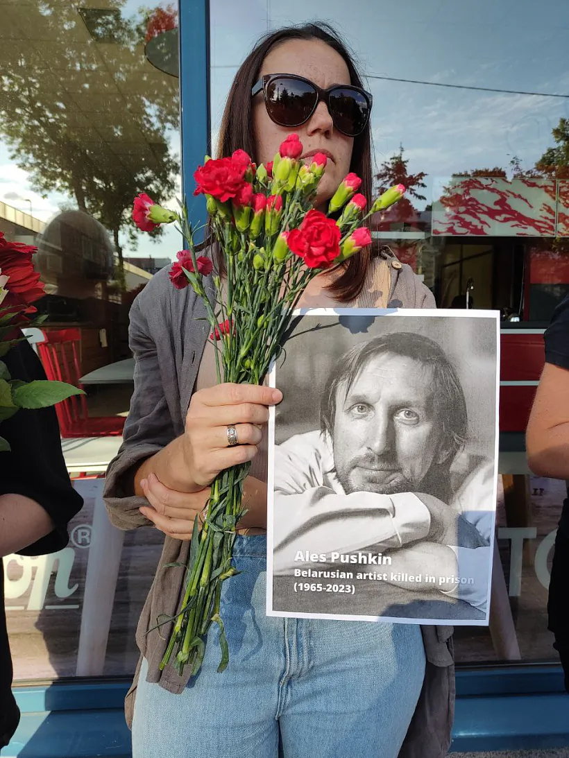 04 Акцыя памяці Алеся Пушкіна ў Вільні