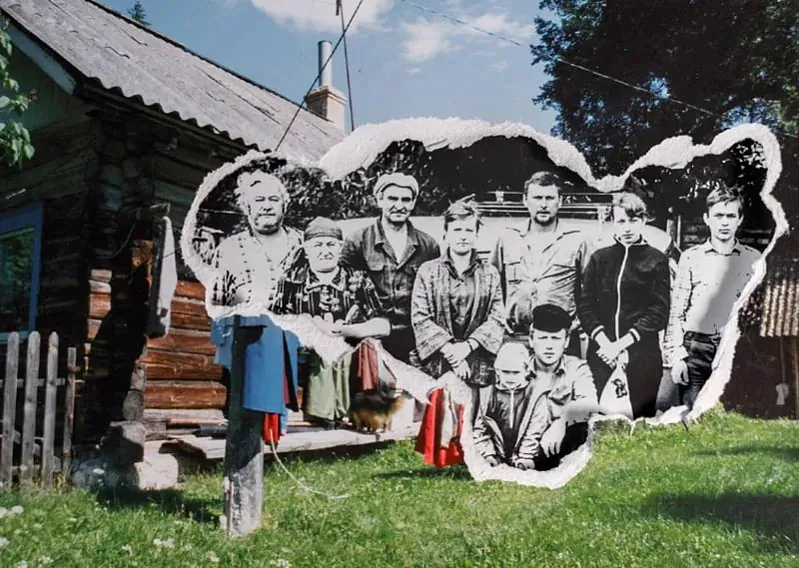 Kadr z prajektu Space-Time Kadr z prajektu Space-Time